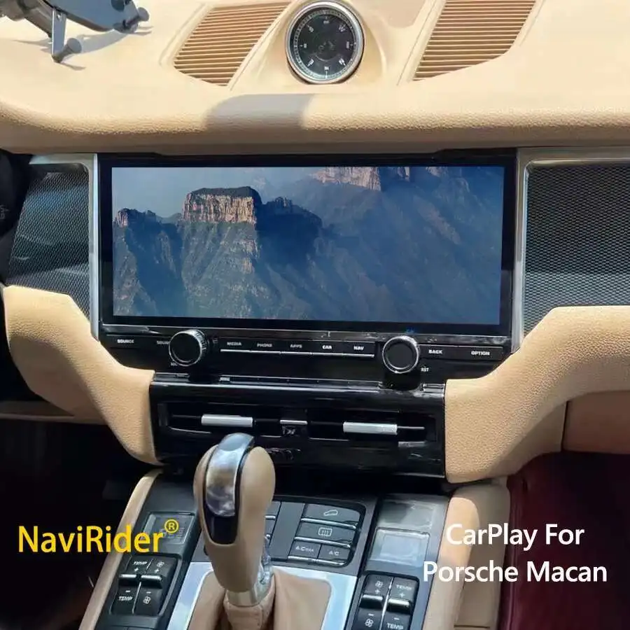 1920*720 Screen Android 14 Autoradio CarPlay Car Multimedia Video Player 12.3inch For Porsche Macan 2010-2015 GPS Radio Stereo