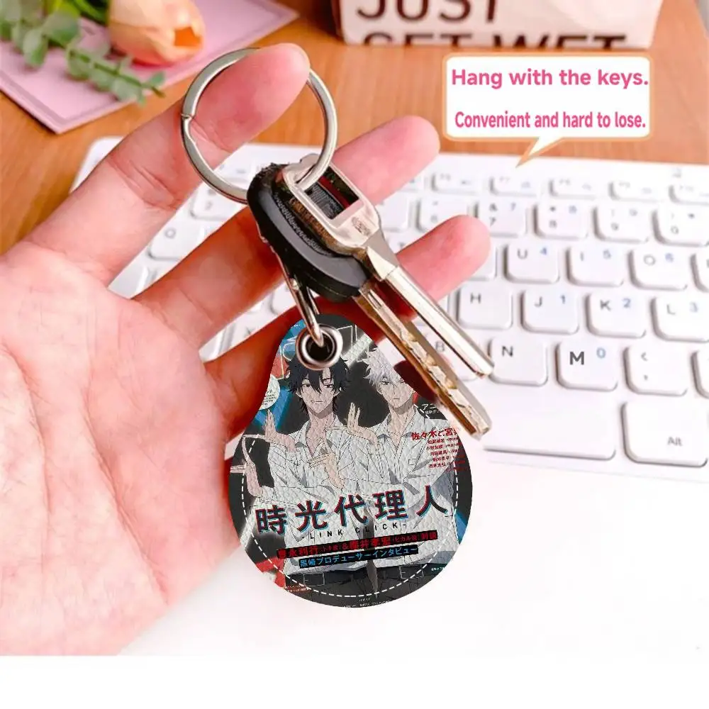 رابط انقر على شكل قطرة ماء صغيرة، حامل بطاقة الوصول إلى المجتمع، مستشعر بطاقة المصعد، سلسلة مفاتيح واقية لبطاقة السقوط #6