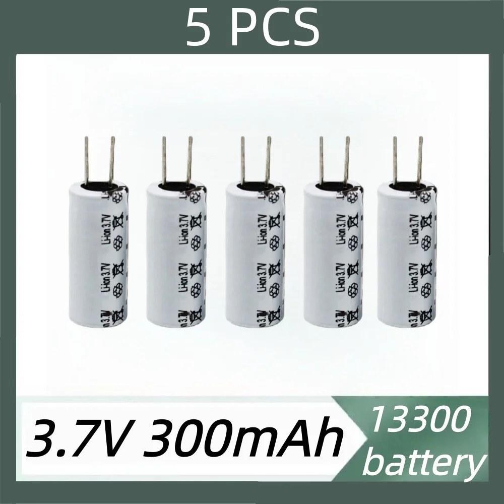 مكثف 13300 3.7 فولت 300 مللي أمبير مسدس لعبة عالي المعدل مزيل العث مدرب الكلب فرشاة الأسنان الكهربائية مقص أظافر بطارية ليثيوم