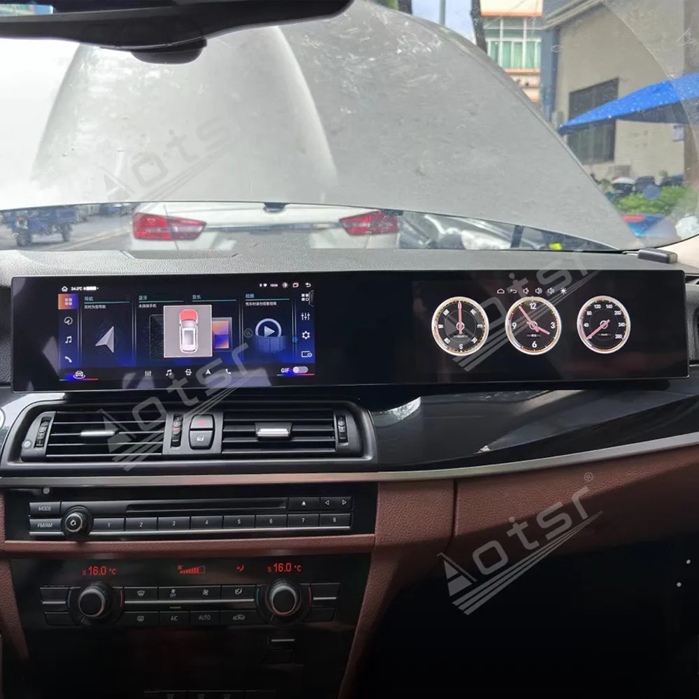 For BMW 5 Series 2010 - 2017 Dual 12.3
