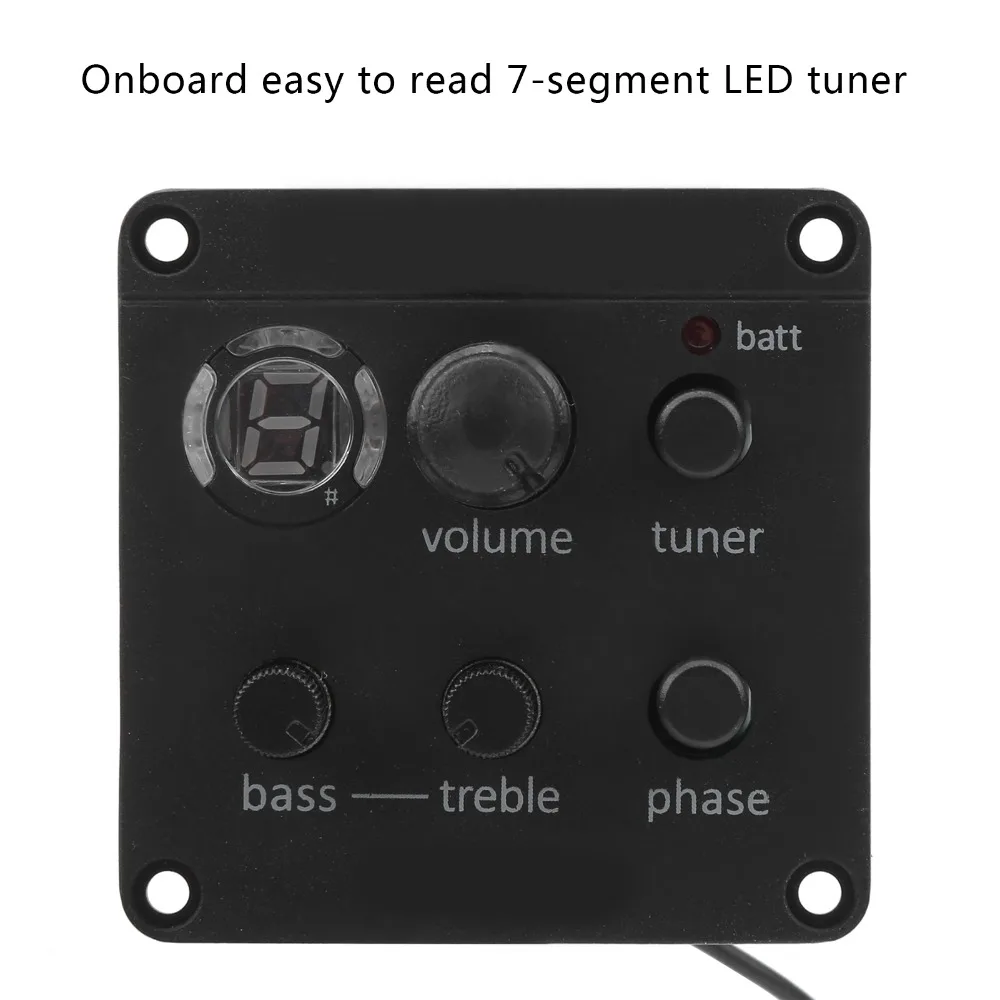 Pre-Wired System​ Acoustic Guitar Pickup ​EQ Equalizer​ ​Glued Installation ​Pickup Equalizer​ Pickup Turne ​Onboard Preamp​