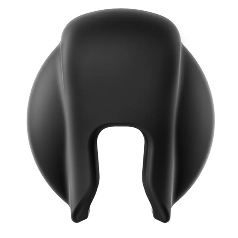 SQPP-1 Piece Anti-Scratch Lens Cap Protective Cover Black Silica Gel For Insta360 X4 Silicone Protective Dustproof Case