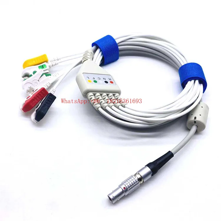 Medical Harness ECG Cable ECG Lead Wire 5P ECG Wire
