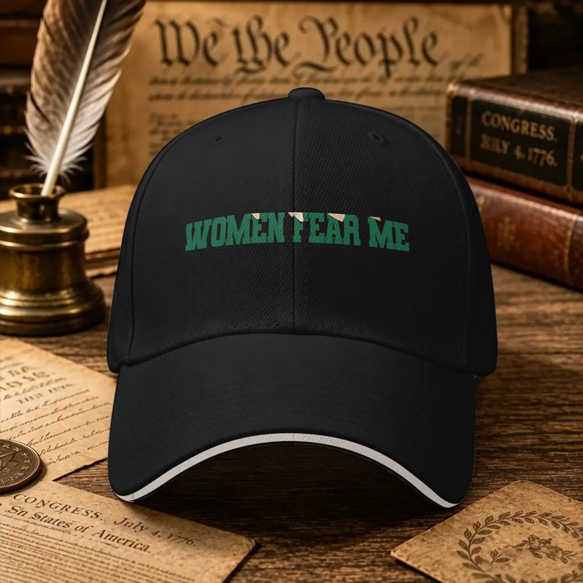 Fish Want Me Women Fear Me Meme  Baseball Cap  Streetwear Trucker Hat Summer Men Women Outdoor Sports Baseball Caps