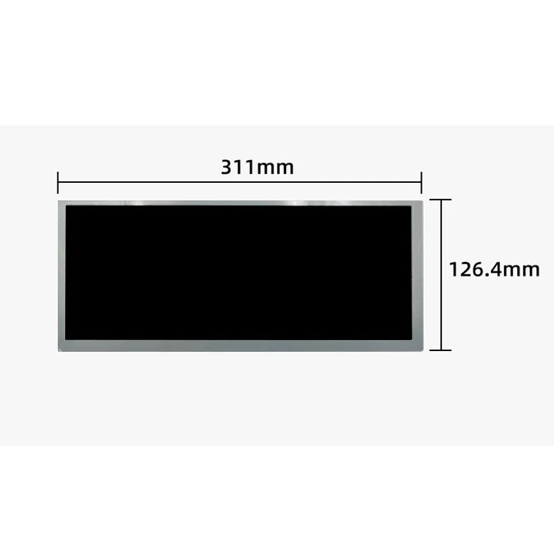 12.3 Inch HSD123JPW3-D1 1920*720 High-Definition Display Screen Used For High Brightness Vehicle Industrial Control Screen