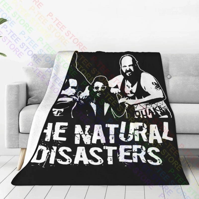 The Natural Disasters Legends Of Wrestling Tag Team Blanket Bedroom Dual Purpose Camping Blanket