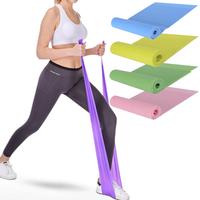 Yoga Pilates Resistance Band Long Training Stretch Bands for Physical Therapy Lower Body home Strength Elastic Exercise Bands