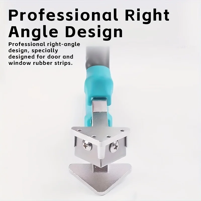 

Одна заготовка для резки клейкой ленты с V-образным углом и клейкой ручкой для резки алюминиевых профилей для дверей и окон.