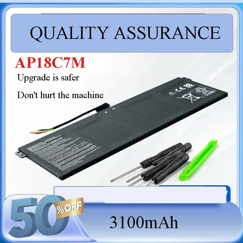 AP18C7M Factory Laptop Batteries For Acer ConceptD 3 CN315-72 SF313-52 313-53 Swift 5 SF514-54GT SF514-54T Series