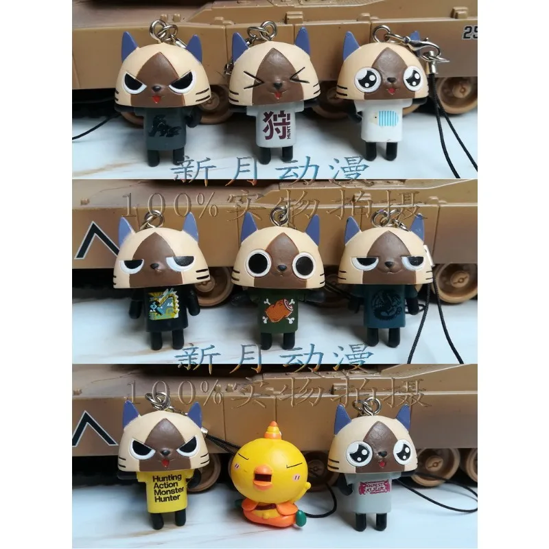 Genuine Bulk Monster Hunter Felyne Anime Model Collection Pendant Decorative Gift Defect