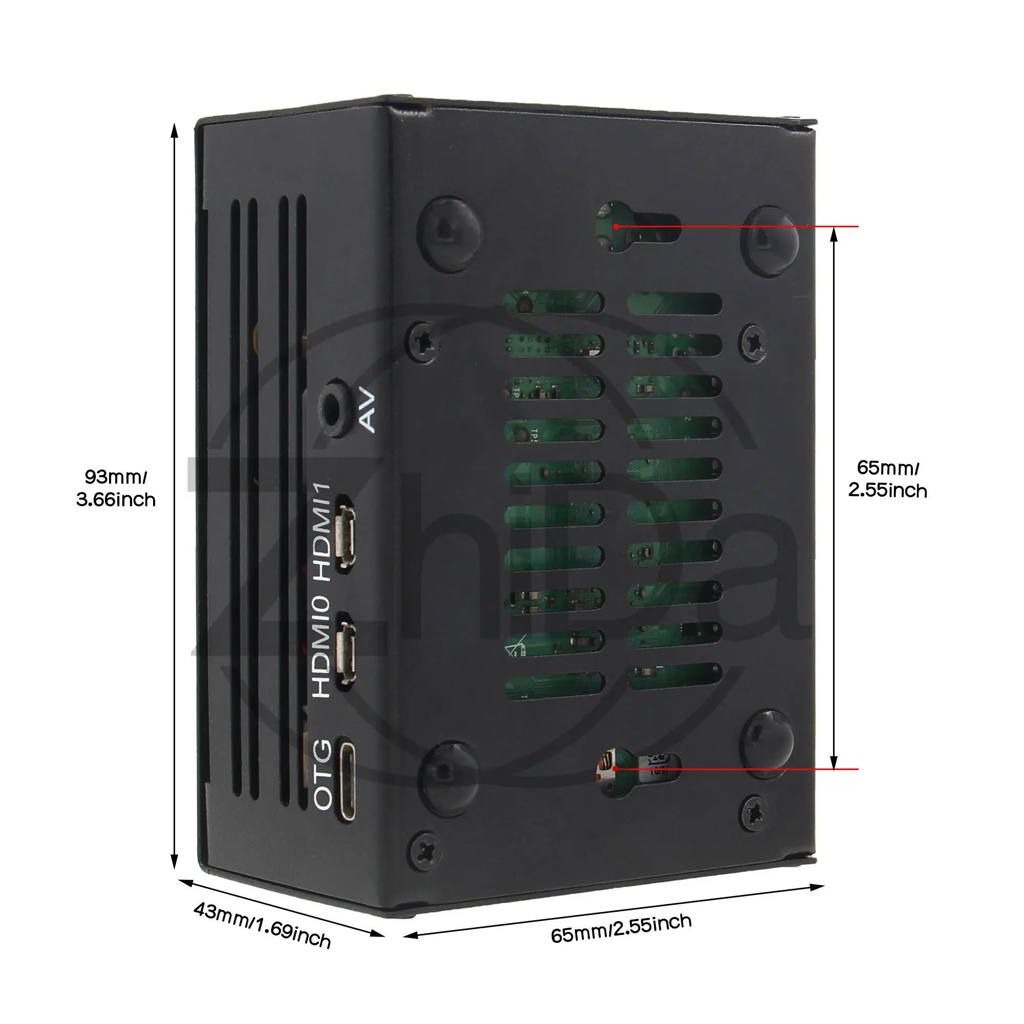 IPKVM V3 HAT KVM‑A3 KVM‑over‑IP Remote Server Control Board