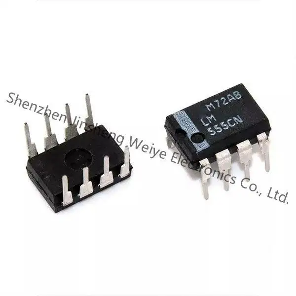 LM555CN Clock Timer ICs Single Timer Highly stable 555 timer IC Chip to demand PCB BOM Free Shipping