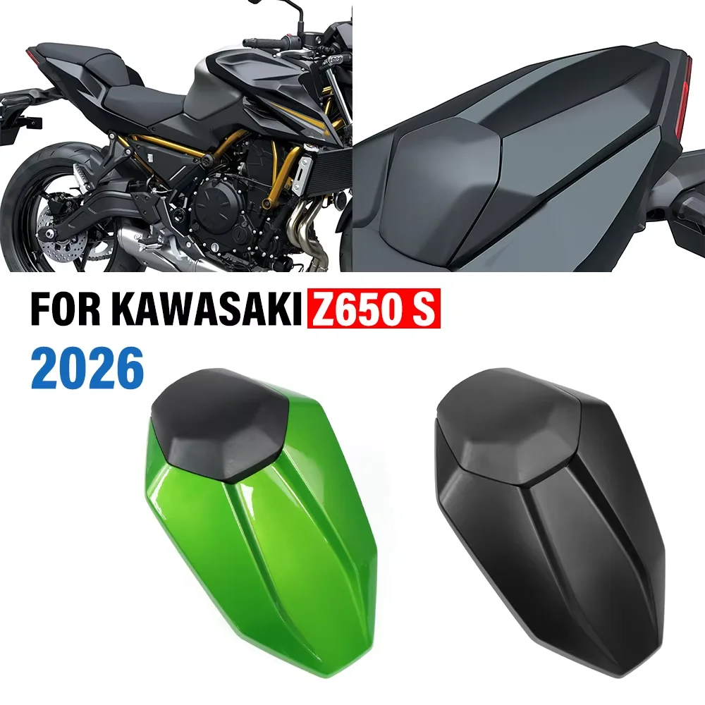FOR KAWASAKI Z650 S Z650S Z 650 S 2026 Motorcycle Passenger Solo Seat Pillion Rear Seat Cowl Fairing Back Hump Tail Seat Cover