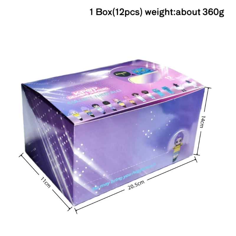 K-pop Zoe Rumi Mira Saja garçons boîte aveugle limitée figurines d'anime Style aléatoire Fans cadeau enfants cadeau d'anniversaire décoration de bureau