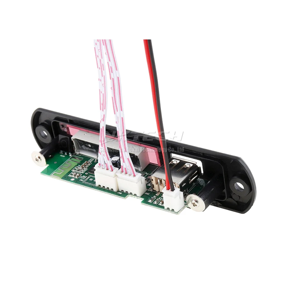 NKTECH เครื่องขยายเสียง NK-108BT MP3 ถอดรหัสดิจิตอลบลูทูธ 4.0 Lossless APE FLAC AUX TF Card FM รถลำโพงดัดแปลง