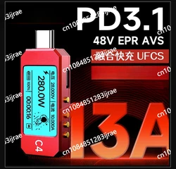 WITRN C5 C4L Detector USB Voltage and Current Meter Tester PD3.1 Trick EPR Aging Activation 48V