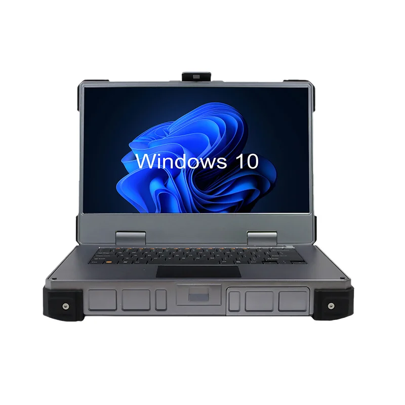 

15.6 inch LCD industrial Upward portable computer celeron / I3/ I5 / I7 rugged laptop