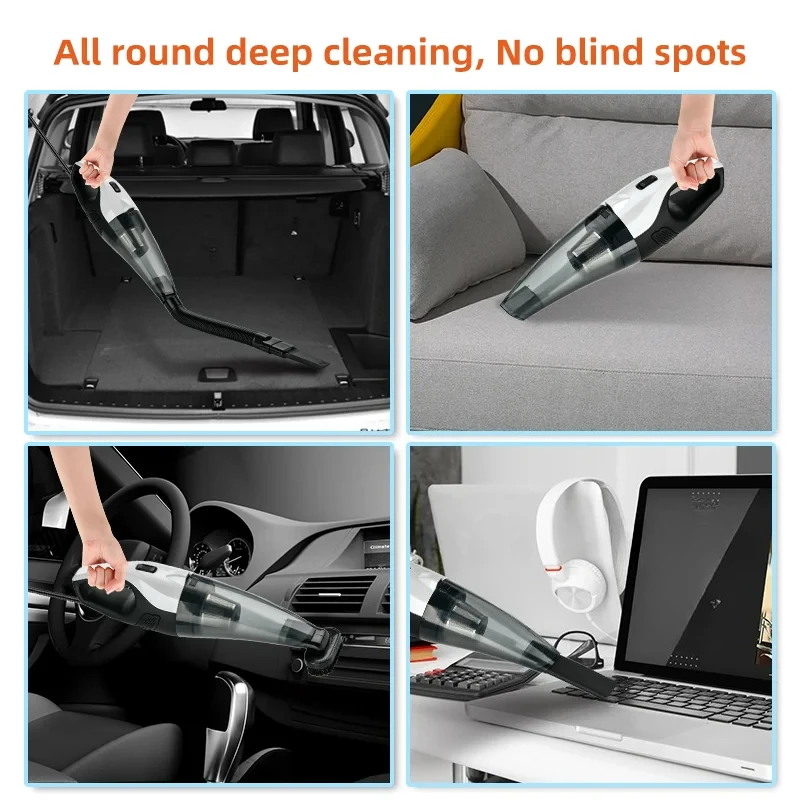 New Dual System Product Wireless Handheld Car Vacuum Cleaner Portable Cordless Car Vacuum Cleaner