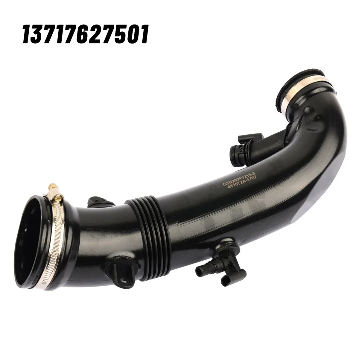 13717627501 Car Air Duct Intake Boot For MINI Cooper R55 R56 R57 R58 R59 R60 R61 Countryman Hardtop 1.6T 2010 - 2013 2014 2015