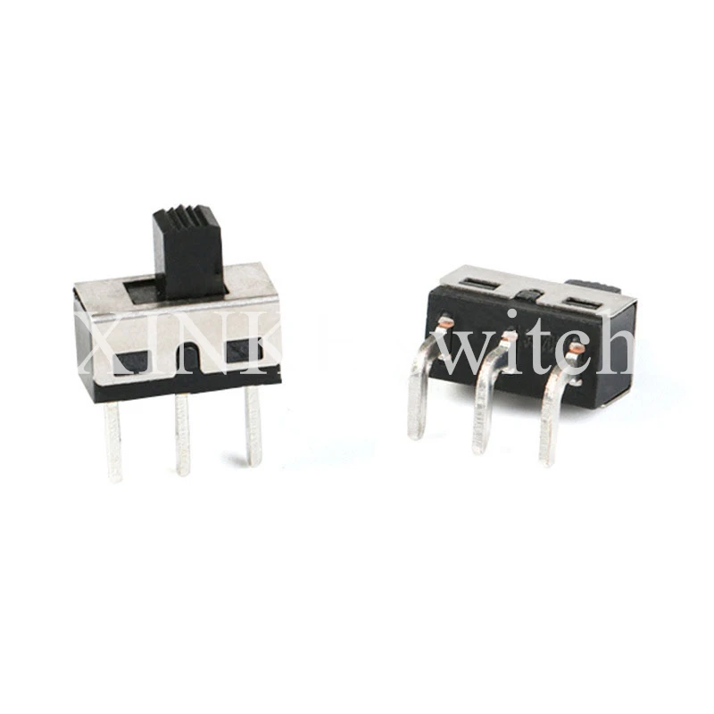 10PCS SS12D10 SS12D06 Toggle Switch 3Pins Straight Feet Handle High 5mm Spacing Of 4.7mm 3A 250V SS12D10 Power Switches