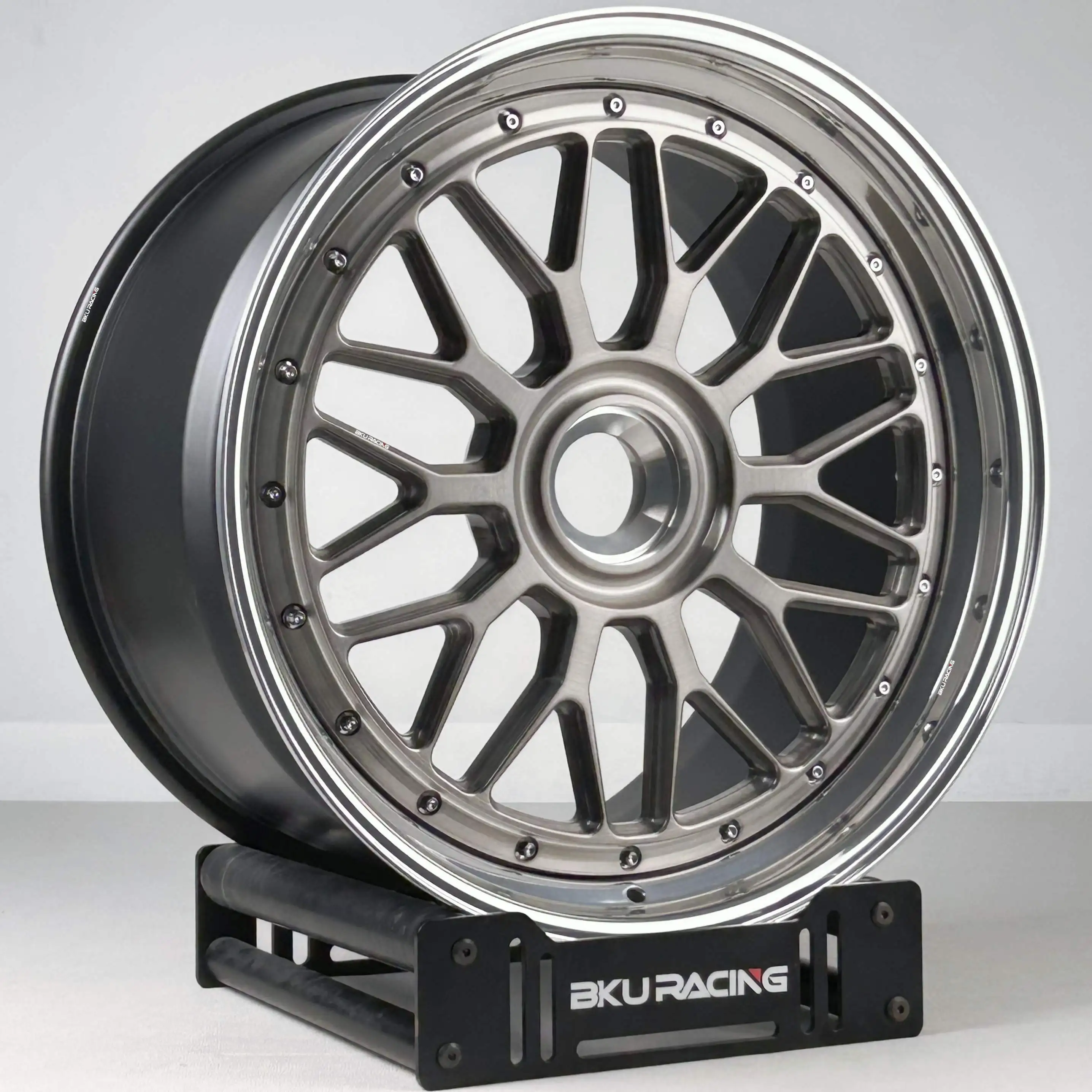 

Bku 2 Piece Wheels for Lamborghini Huracan Urus Aventador 19 20 21 22 Inch Rims 8.5-12J Center Lock Alloy Forged 5x112 Wheels