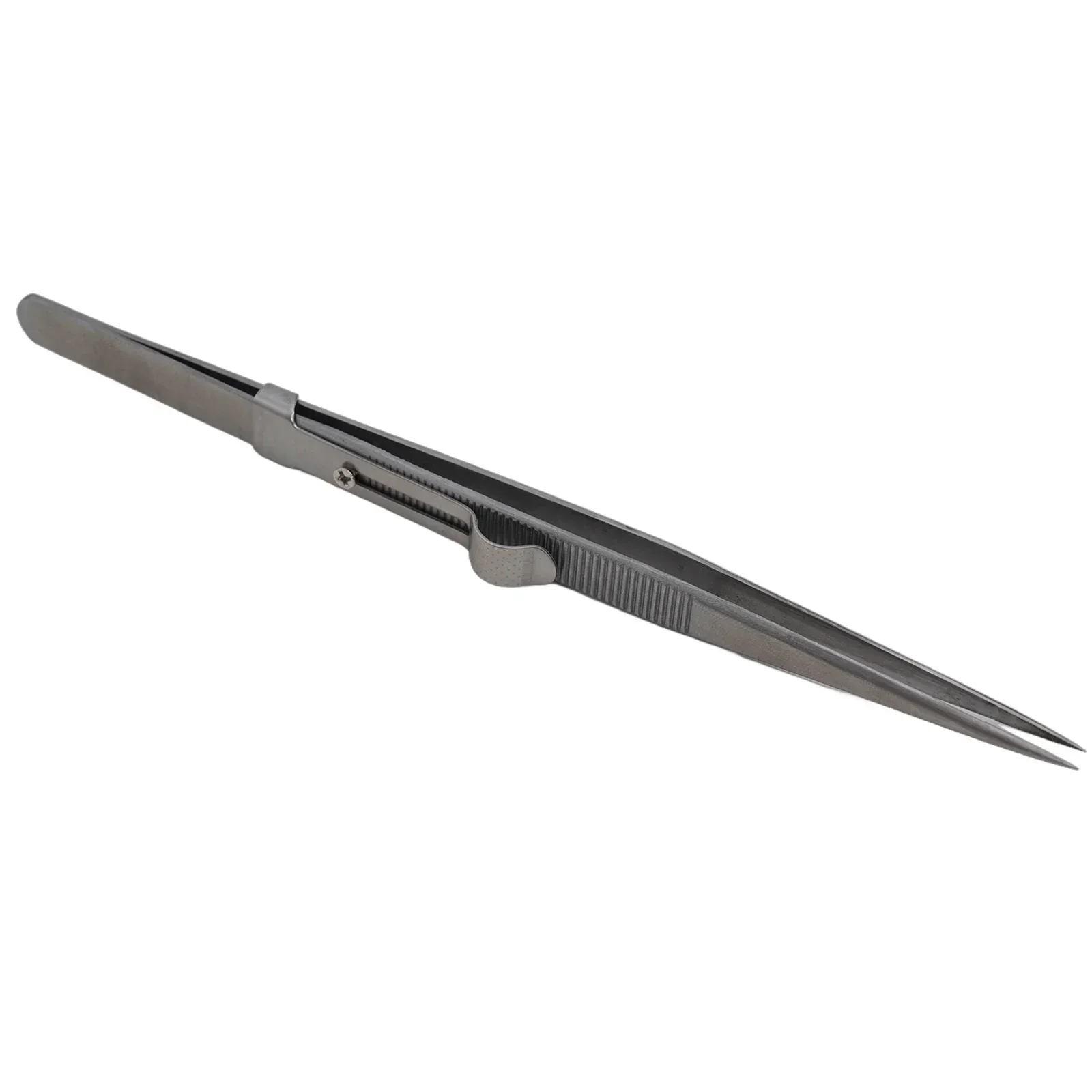 

Making Tool Jewelry Tweezers Tweezers Wear Resistance 16cm 4pcs High Hardness No Rust Slide Lock Stainless Steel