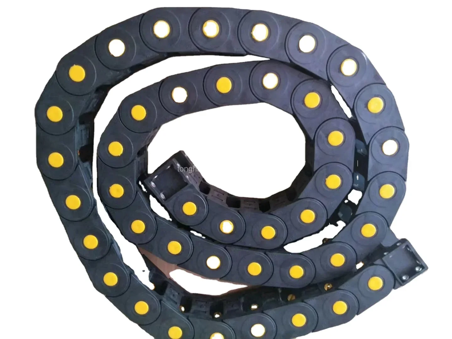 High quality  nylon steel aluminum pump truck tow chain leg tow chain 35x75x3000mm