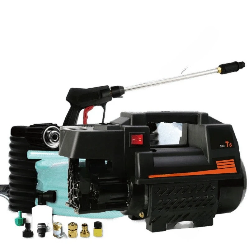 

High pressure car washing machine, household car washing machine, car washing pump brush water gun