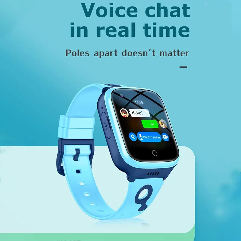 Детские Смарт-часы Xiaomi 4G с камерой SOS GPS Wi-Fi Видеозвонок водонепроницаемый монитор трекер местоположение LBS Детские Смарт-часы подарок