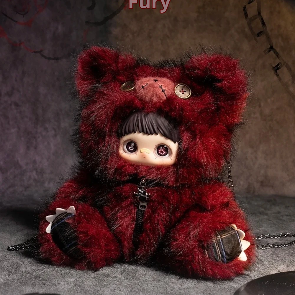 

MayMei Official Authentic Rebellious Series Stuffed Animal Plush Pendant Blind Box Collectible Cute Doll Toy Girls Gift