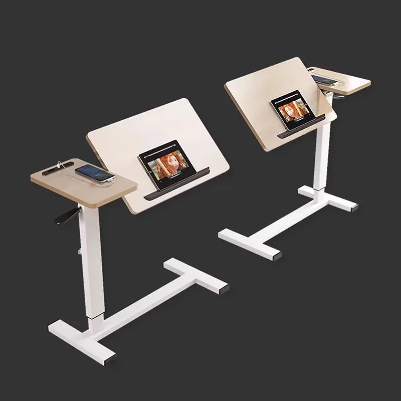 Leisure Style Bedside Movable Lifting Desktop Office Desks Computer Table Folding Bed Learning Desk Organizer Bureau Office