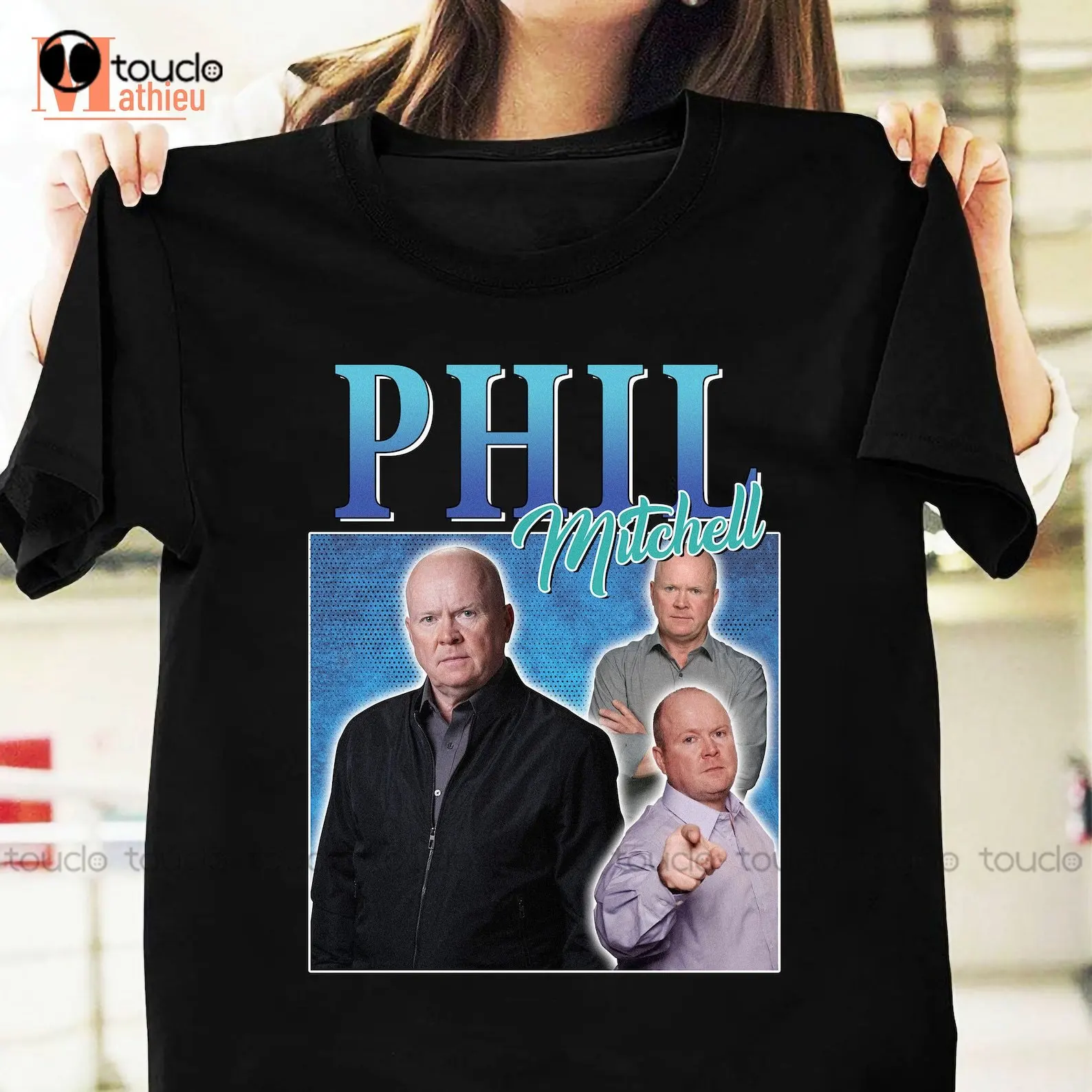 

Phil Mitchell T-Shirt Steve Mcfadden Shirt Blue Shirts For Women Short Sleeve Funny Tee Shirts Xs-5Xl Christmas Gift Printed Tee