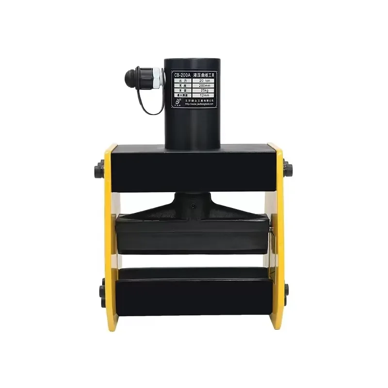 Hydraulic Copper and Busbar Bending Machine with Alloy Steel Construction and 16T Output