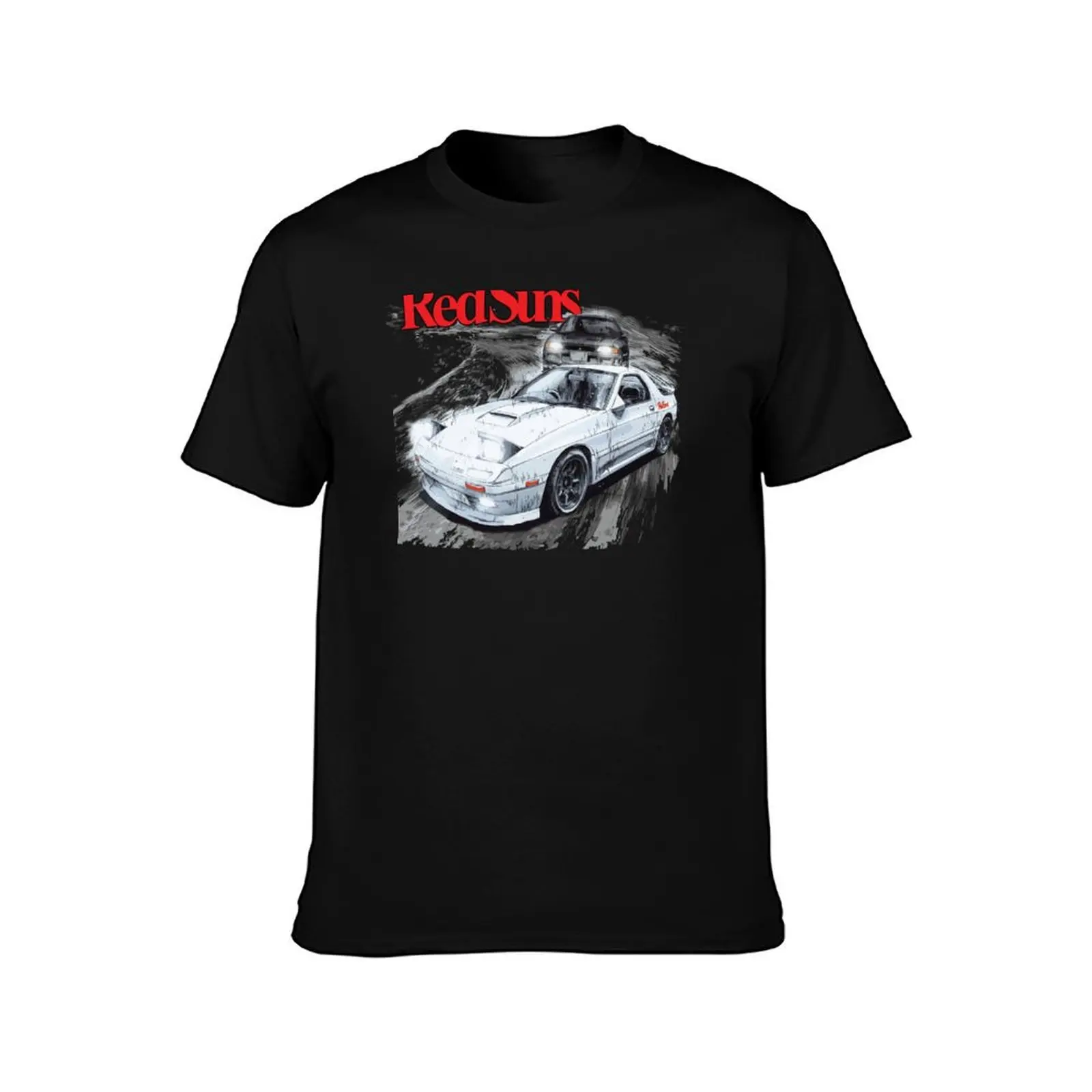 Initial D - RED SUNS VS TEAM EMPERIOR Mountain Drift Racing Tandem Takahashi FC vs Kyoichi Sudo EVO T-Shirt