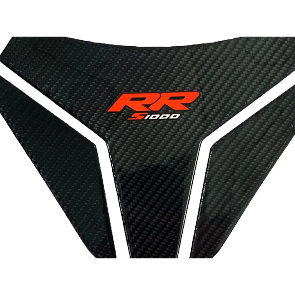 Pelindung Pad Tangki Karbon Terlihat S1000RR Tankpad Tahan Air untuk BMW S 1000 S1000 RR 1000RR 2015 2016 2017 2018 Stiker Motor