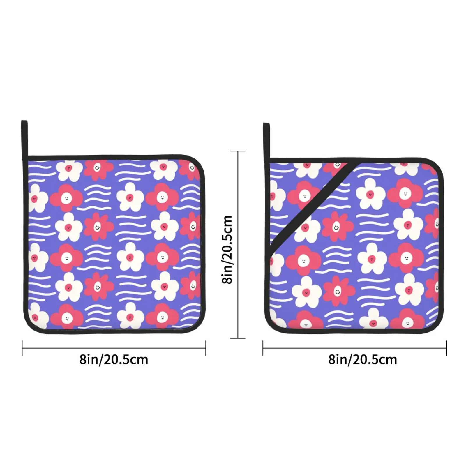قدور مقاوم للحرارة للطبخ بالميكروويف ، حوامل أصيص زهور ، أطباق نهاية فرن الخبز ، المطبخ ، مجموعة من 2 #5