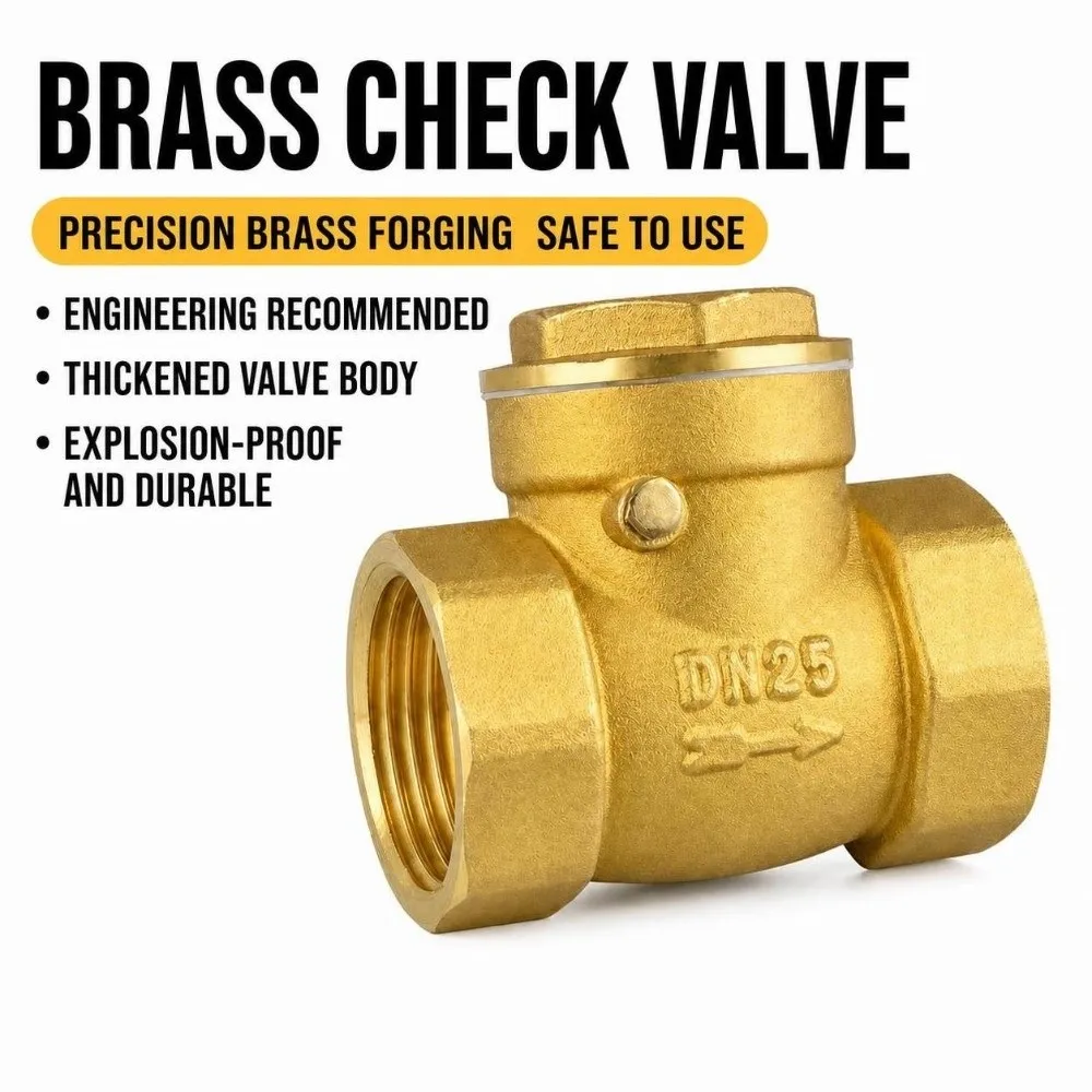 Durable Brass Swing Check Valve BSP 1/2