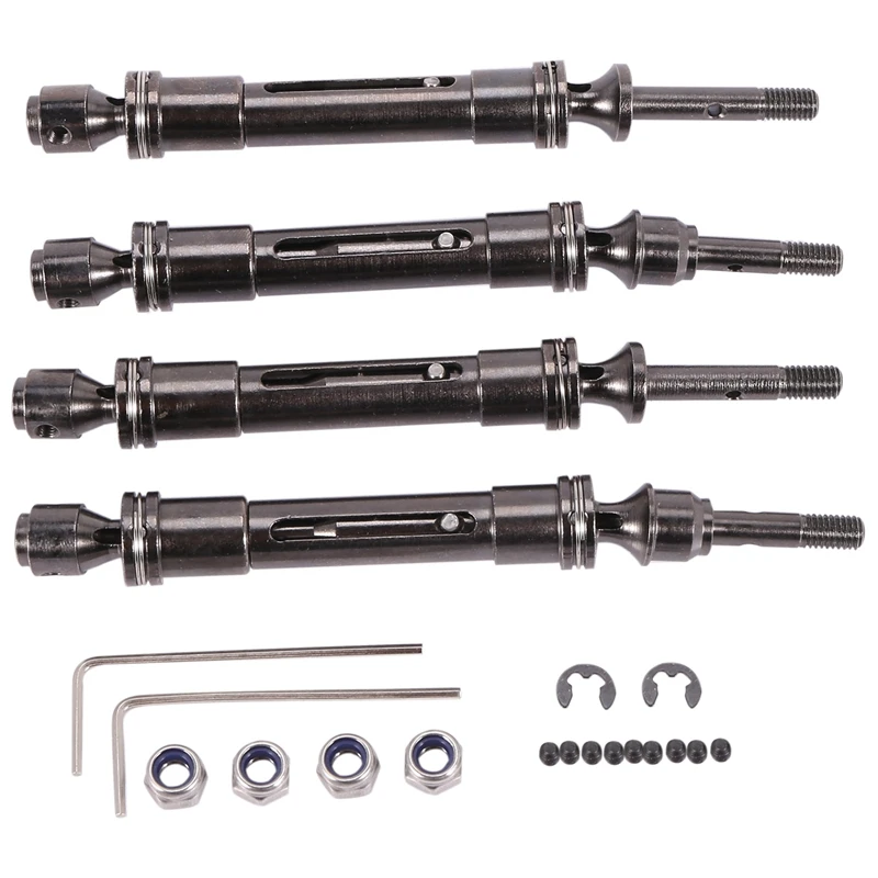 CVD Drive Shaft Assembly Heavy Duty For Traxxas 1/10 Slash 4X4 Stampede VXL 2WD 6851R 6851X 6852R 6852X