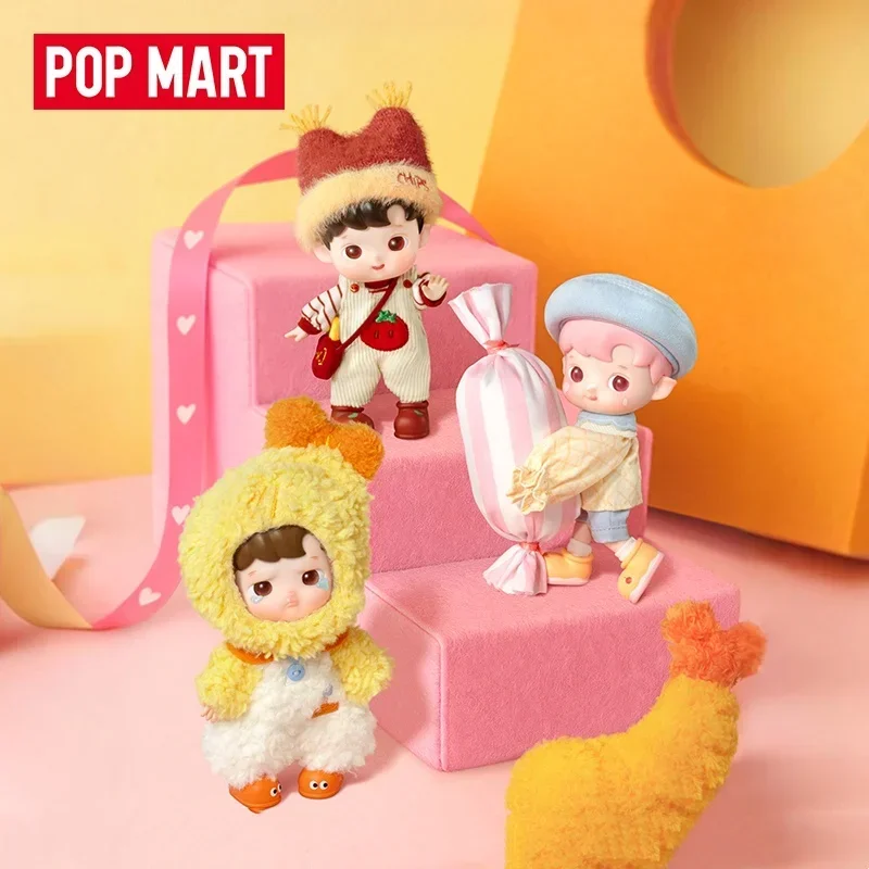 

POP MART HACIPUPU Little Foodie Series 1/12 Action Figure - Cute Blind Box Desktop Decoration Anime Model Toy Guess Bag