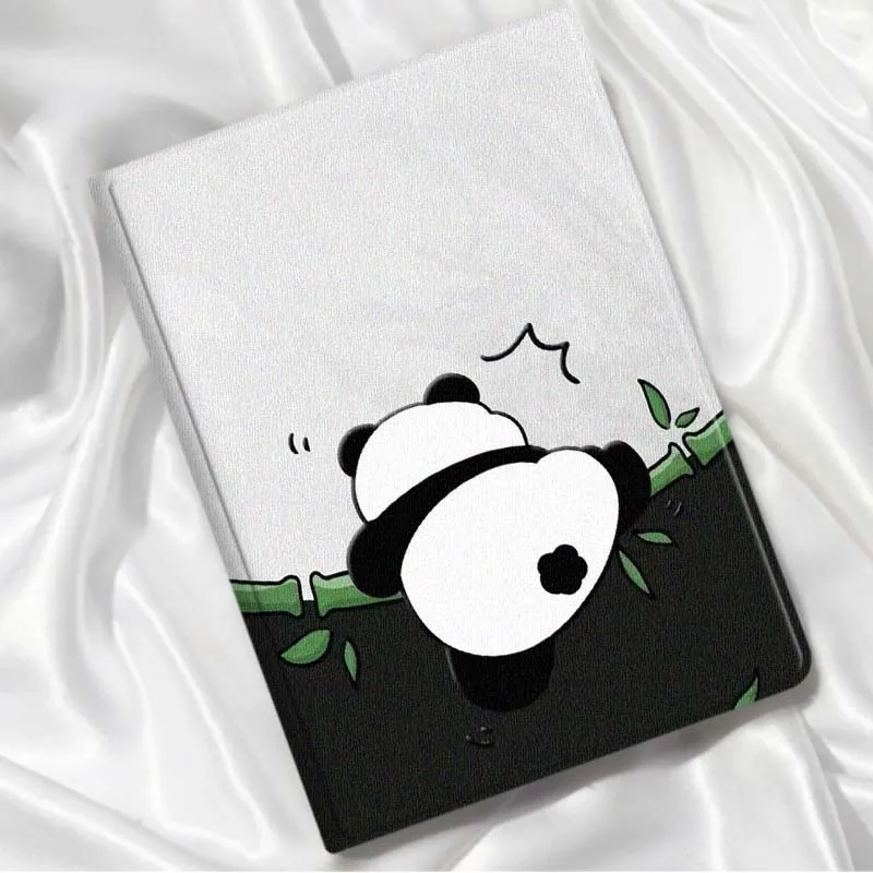Cartoon Fun Panda For Xiaomi Redmi Mi Pad 8 7 6 5 4 2 SE K Pro Max Ultra Inch Tablet Case Soft