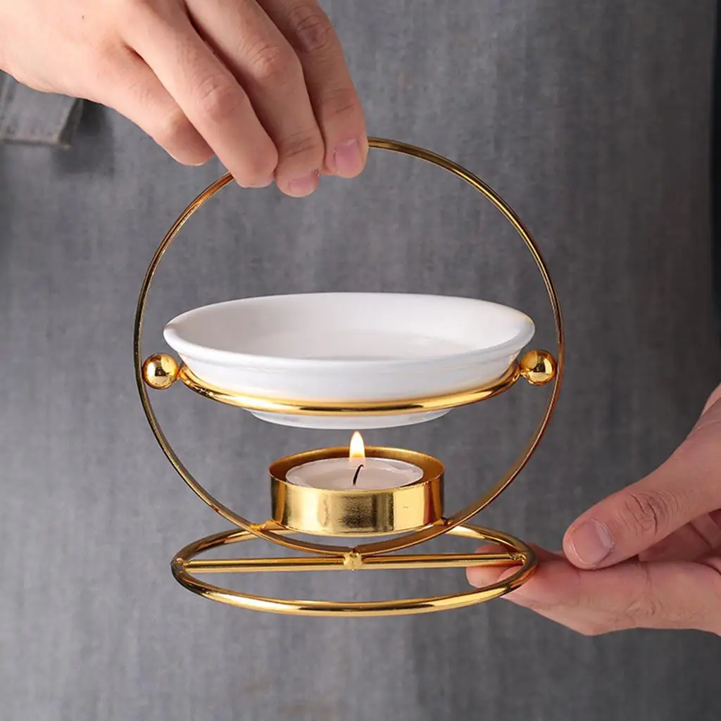 Essential Oil Burner Wax Melt Tealight Holder Fragrance Warmer