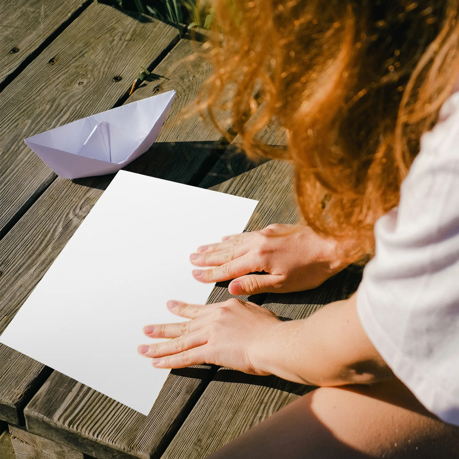 

50 Pcs Dedicated A4 White Cardboard Drawing Paper Jam Handmade Supplies