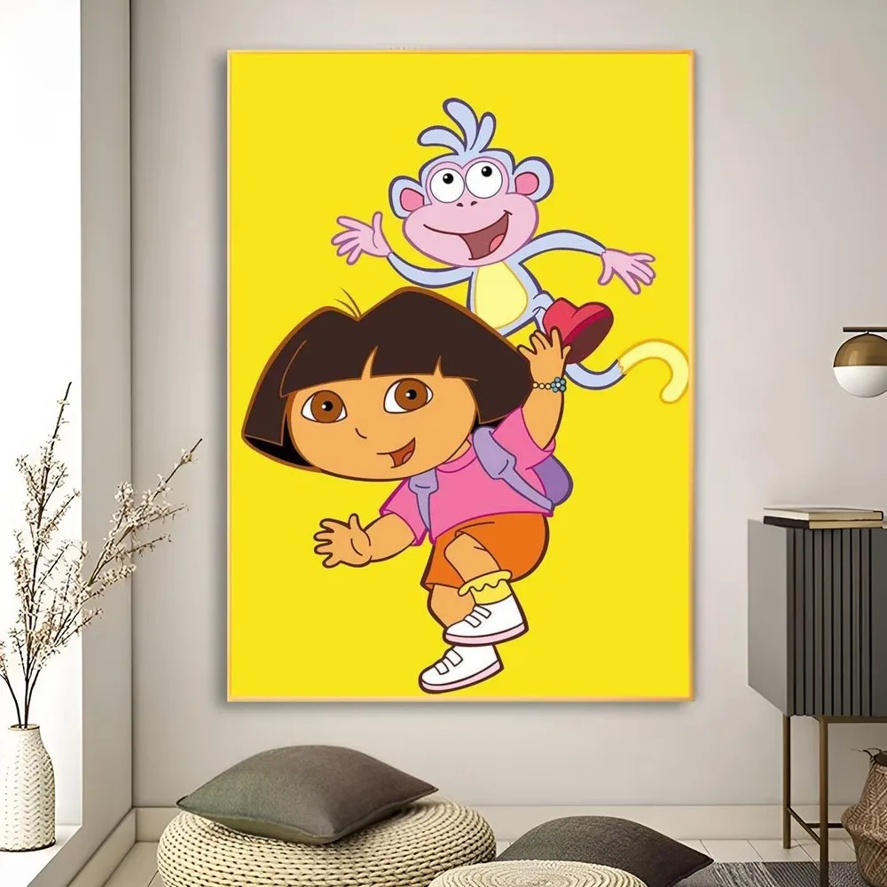 1pc Dora Poster Poster Art Print Bar Living Room Furniture Decor