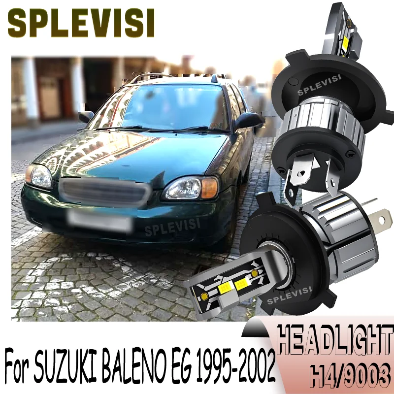Replace Halogen Lights Long-Distance All-Weather h4 LED Headlight For SUZUKI BALENO EG 1995 1996 1997 1998 1999 2000 2001 2002