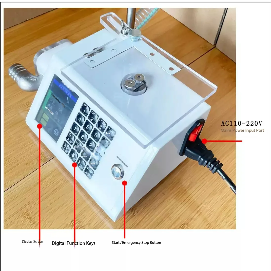 sale Smart Honey Filling Machine 50-8000g Weighting Automatic Bottle Filler Gear Pump Viscous Liquid Filling Machine Bottling