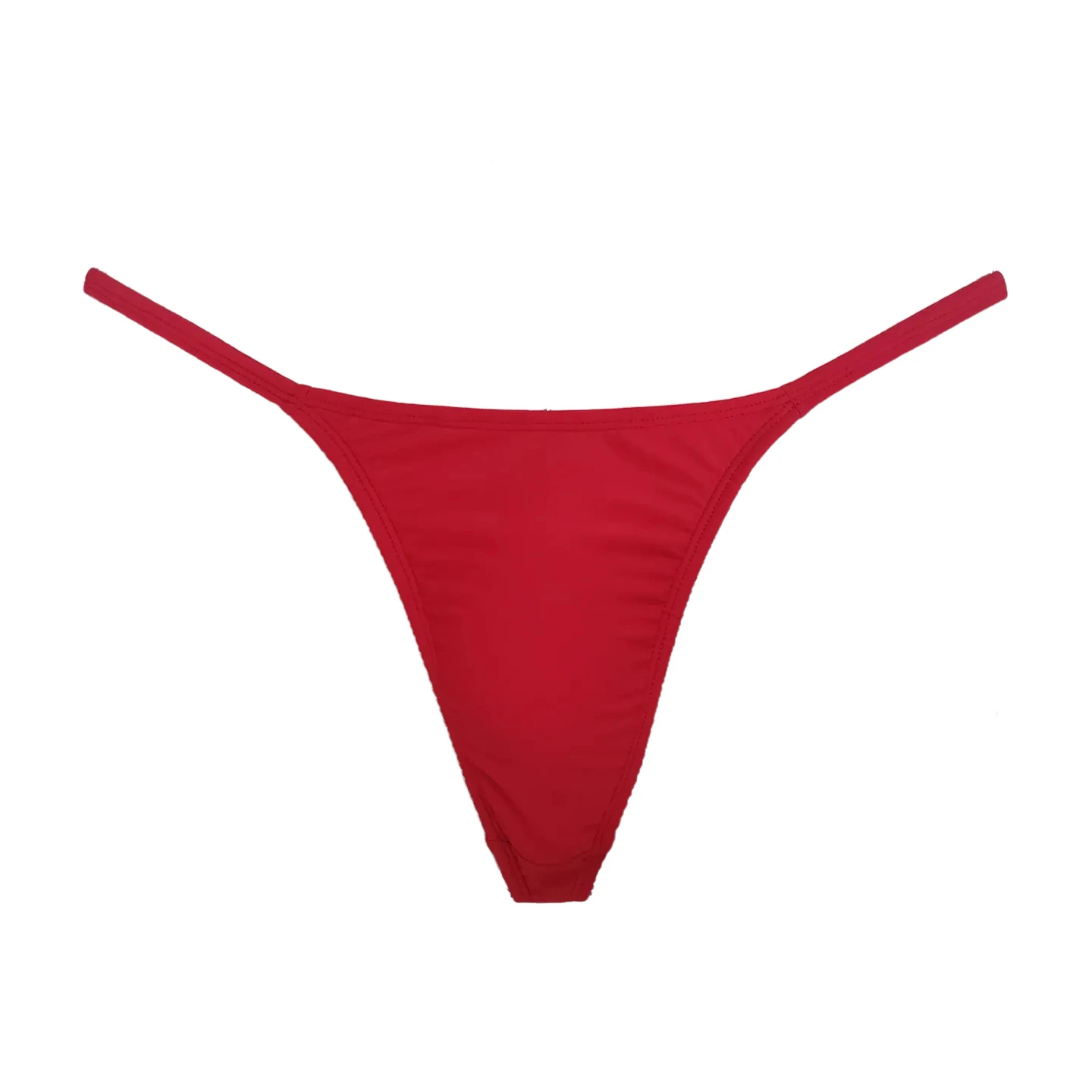 BOYTHOR Men's Thong Swimsuit - Low-Waist, Narrow Edges, Solid Color Liner, Fashionable Thong Swimsuit