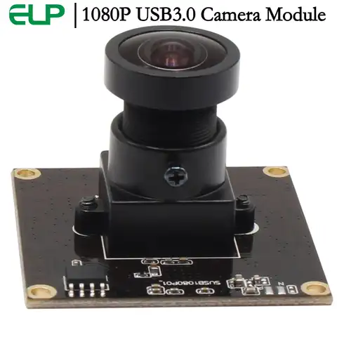 ELP 1080P 50FPS USB3.0 Modulo telecamera ad alta velocità Sensore CMOS a colori IMX291 0.01Lux - Webcam USB 3.0 per Android Linux Windows MAC