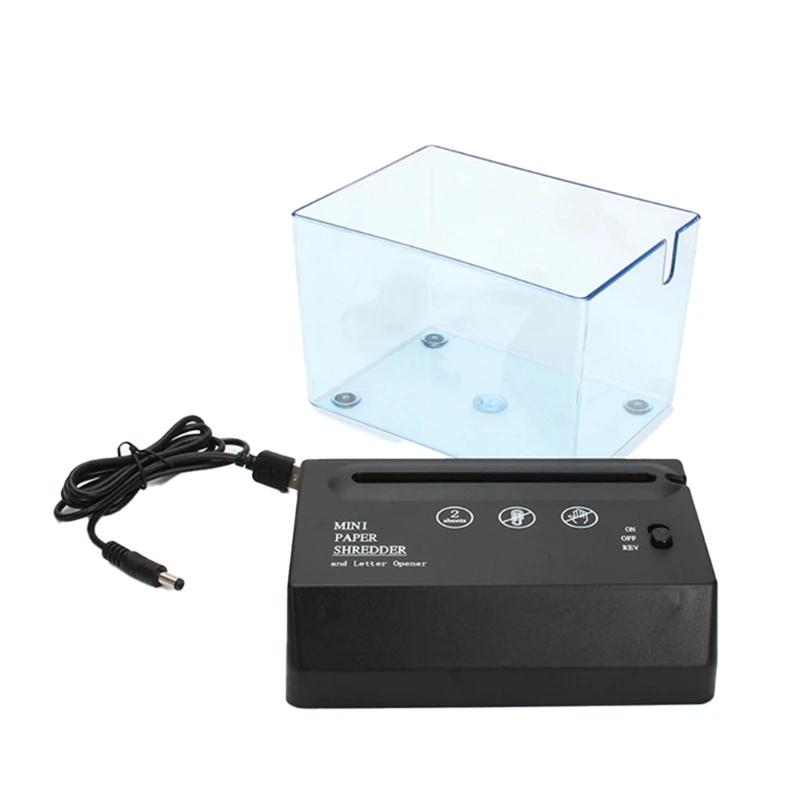 เครื่องมือตัดกระดาษขนาดเล็กแบบพกพาใช้แบตเตอรี่แบบ USB เครื่องมือตัดกระดาษสำหรับสำนักงานบ้าน