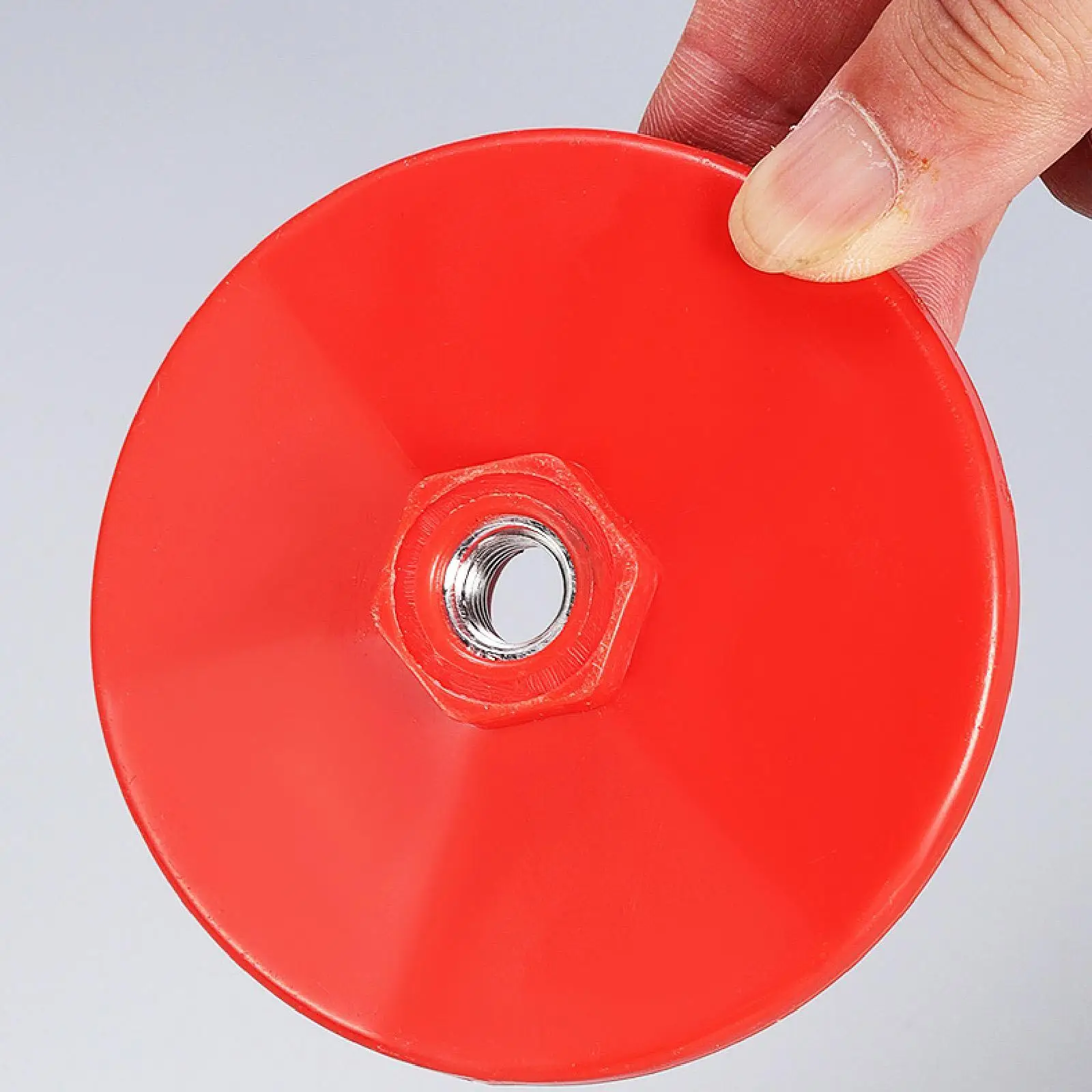 Angle Grinder Pad Emery Nylon Plastic Multipurpose Sanding Accessory M10 Spiral for Chamfering Cutting and Quick Polishing