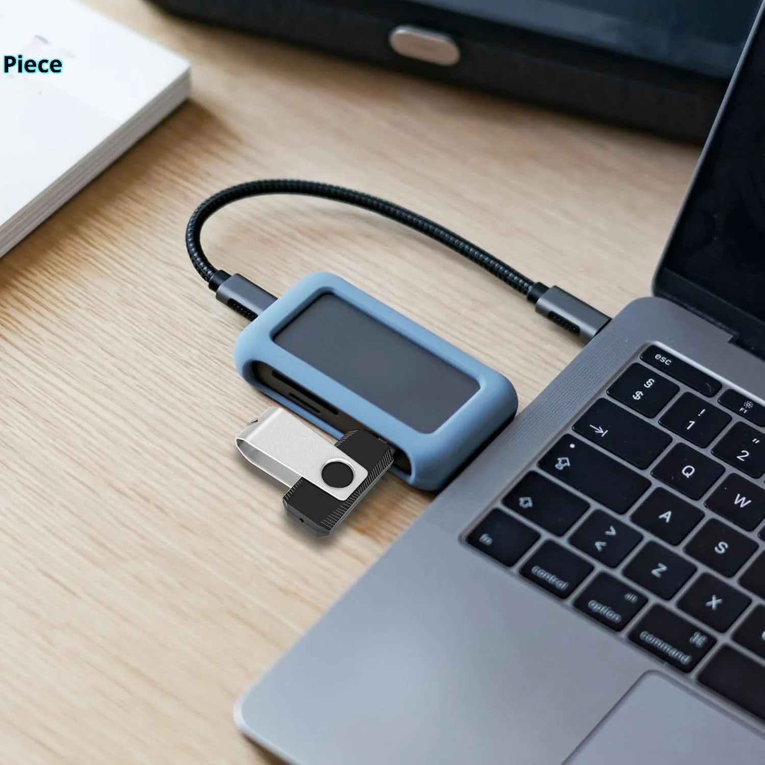 50 Pack 16GB USB 2.0 Flash Drives Bulk PVC Jacket Thumb Drives with Strings Labels